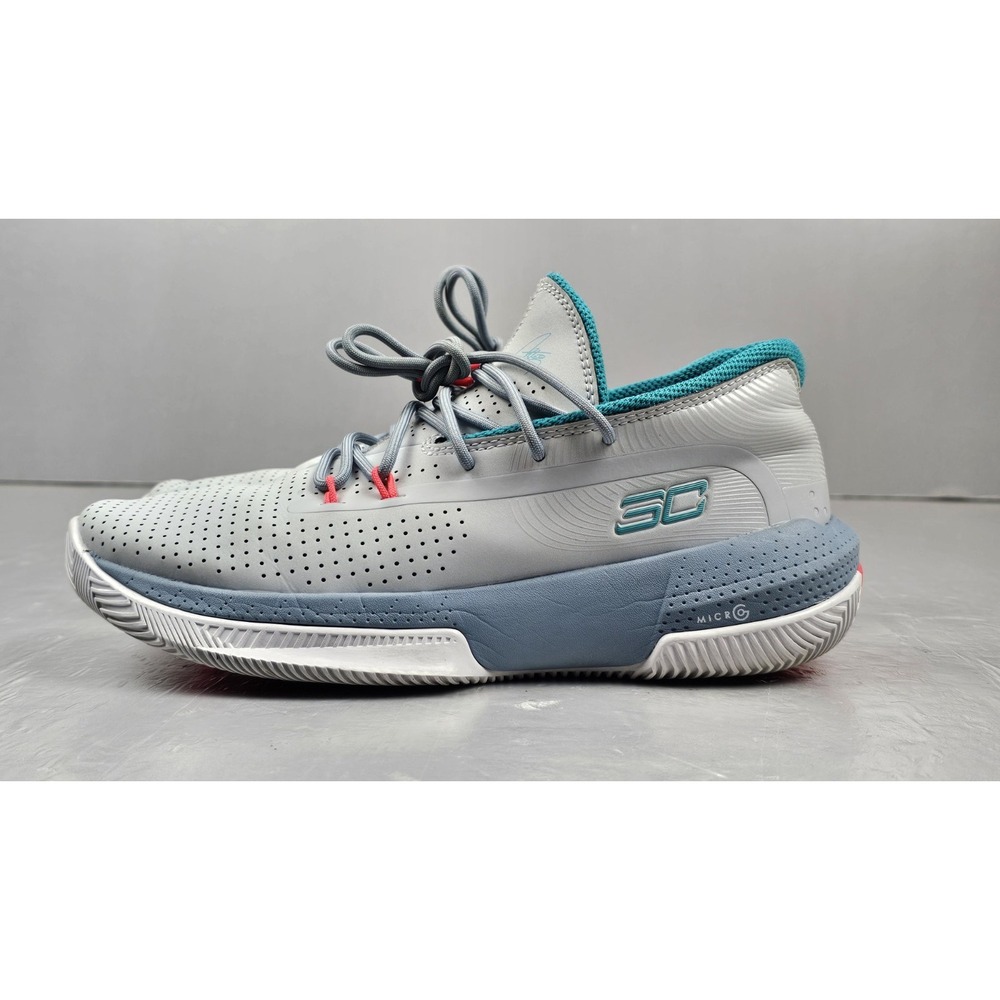 Under Armour SC 3ZER0‎ Basketball Shoes 7y Gray Steph Curry Shoes 3022117-101